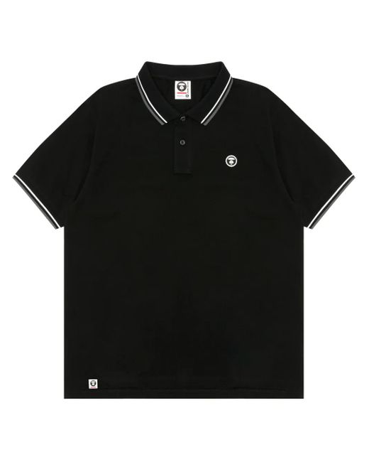 メンズ Aape By A Bathing Ape ポロシャツ Black