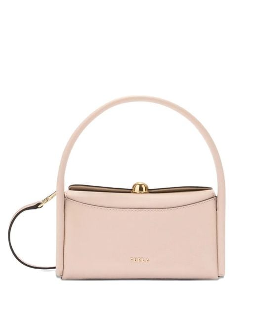 Furla Pink Mini Nicole Tote Bag