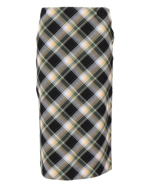 ShuShu/Tong Midi-Rok Met Split in het Gray