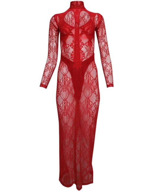 chinese dress ladies Whittaker Lace Bust Maxi Dress