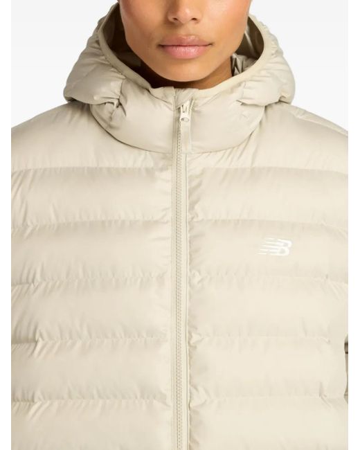 New Balance Natural Sport Essentials Hooded Puffer Jacket