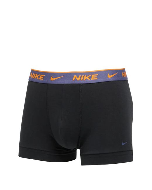 Nike Black Logo-Waistband Boxers (Set Of Three) for men