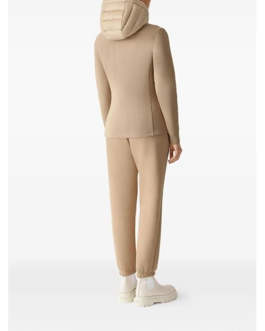 Mackage Natural Agatha Quilted Hooded Jacket