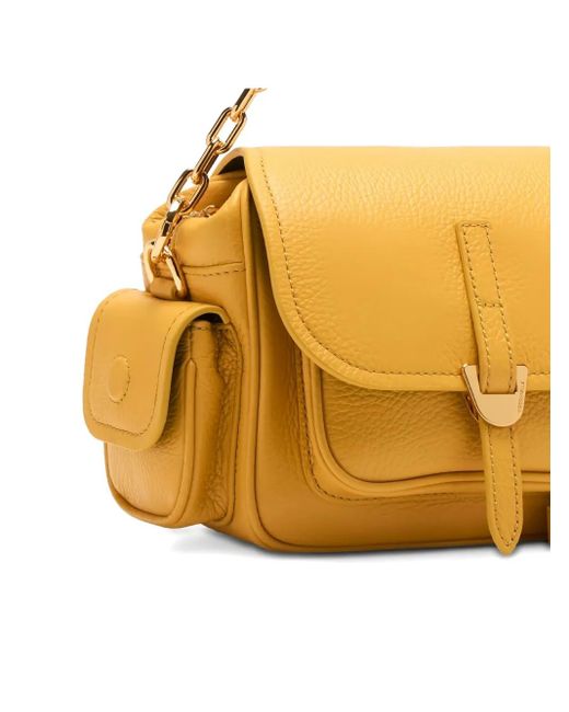 Borsa A Spalla Campus Mini di Coccinelle in Metallic