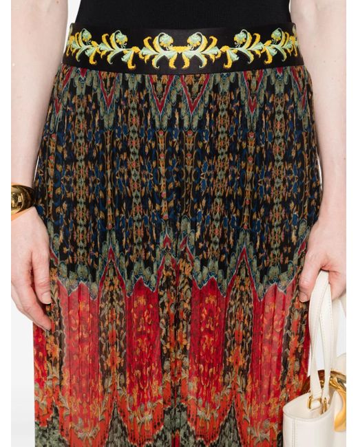 Alice + Olivia Copen プリーツスカート Red