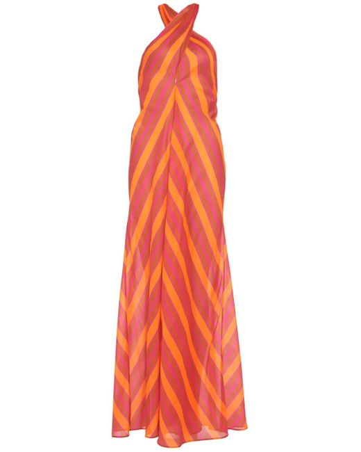 Eres Nerée Maxi Dress in Red | Lyst UK