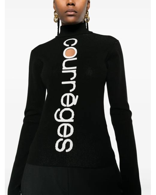 Courreges Black Sweaters