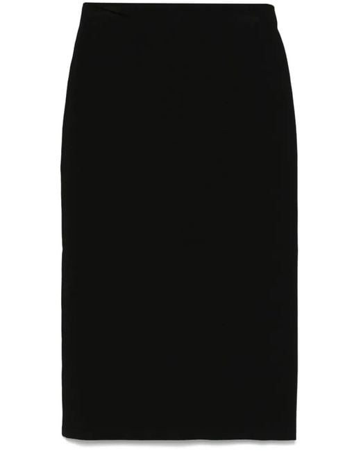 The Row Black Hodette Skirt