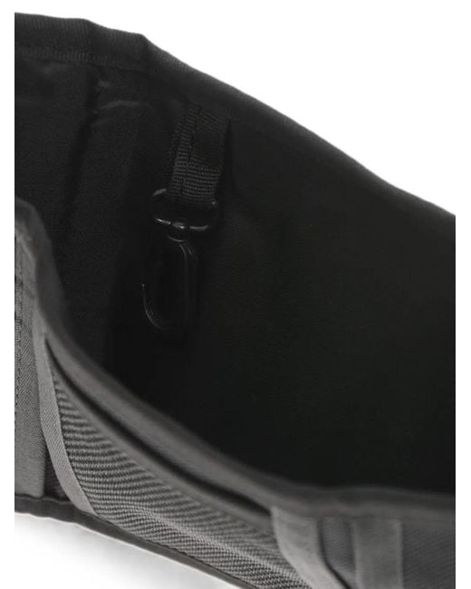 POLAR SKATE Black Logo Wallet for men