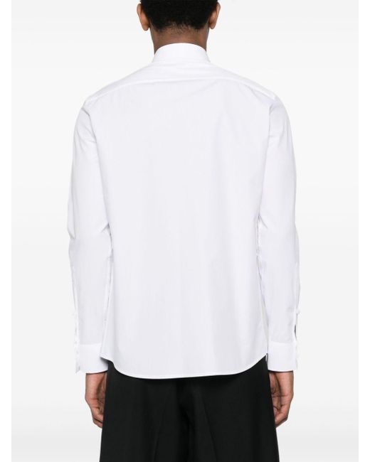 Valentino Garavani Hemd mit ineinandergreifendem Motiv in White für Herren