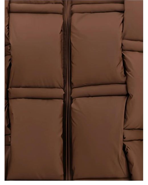 RAXXY Brown Padded-Zip Puffer Jacket