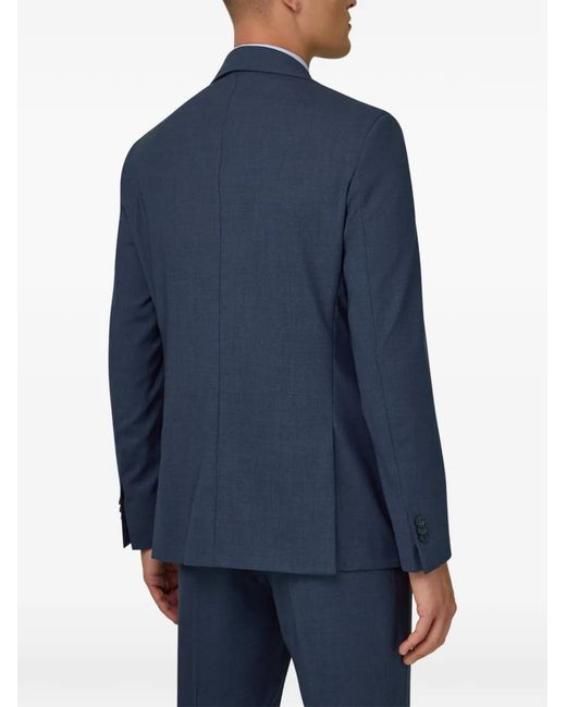 Boggi Blue Single-Breasted Blazer for men