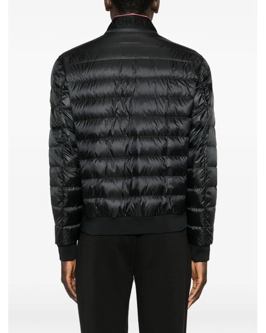 Moncler Rigel Gewatteerd Jack in het Black voor heren