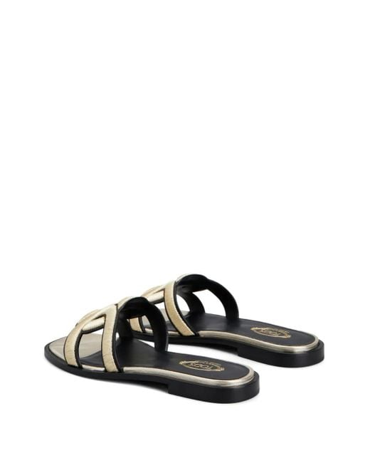 Sandali Con Suola Piatta di Tod's in White