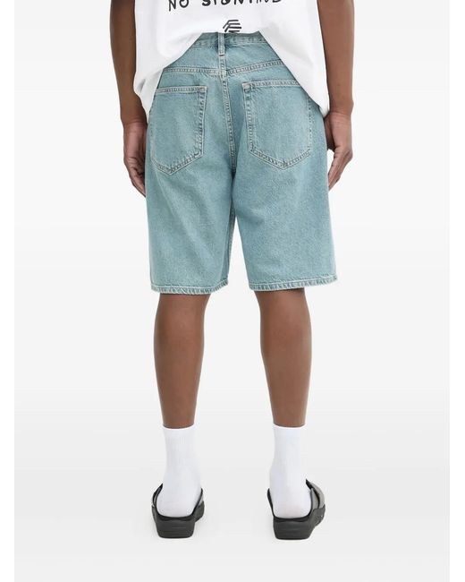 Samsøe & Samsøe Blue Denim Bermuda Shorts for men