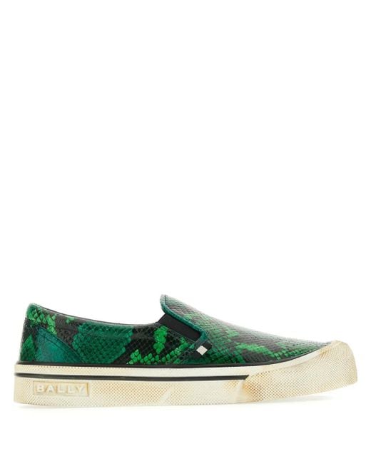 Baskets Imprimées Bally pour homme en coloris Green