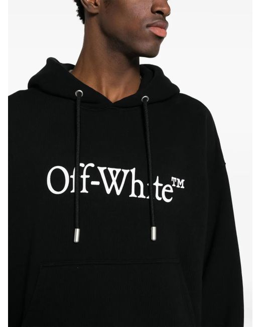 Hoodie Big Bookish Skate En Coton Off-White c/o Virgil Abloh pour homme en coloris Black