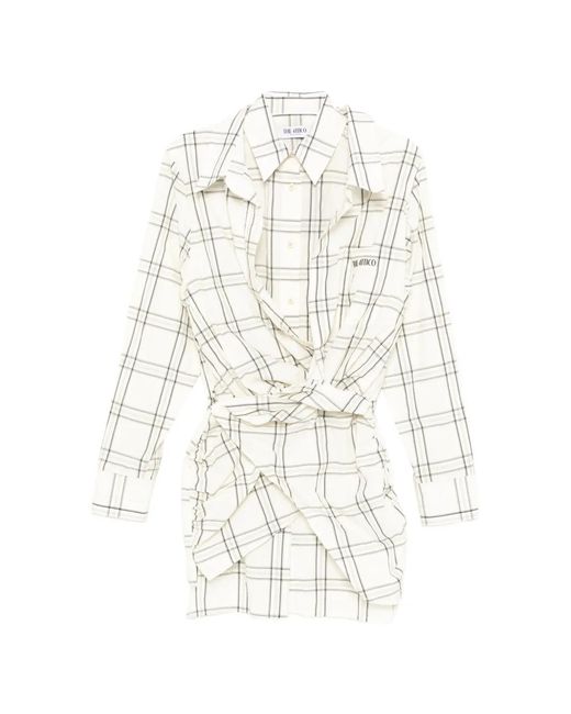 The Attico White Cotton Dress