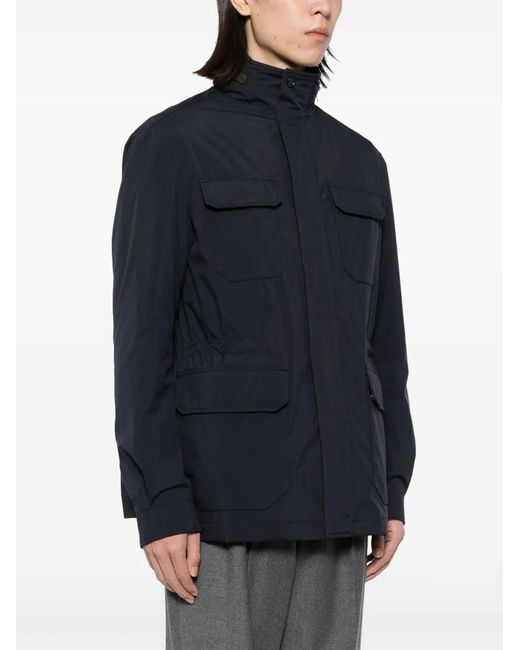 N.Peal Cashmere Blue Vale Jacket for men
