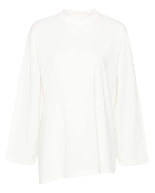 T-shirt Premium à coupe asymétrique Y-3 en coloris White