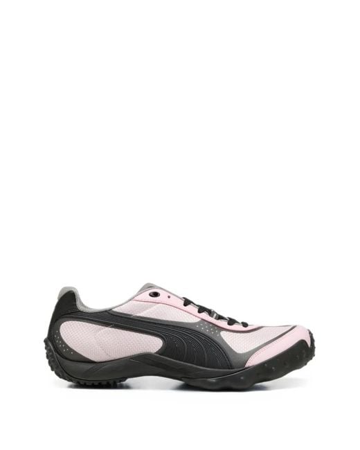PUMA White Achillium Sneakers