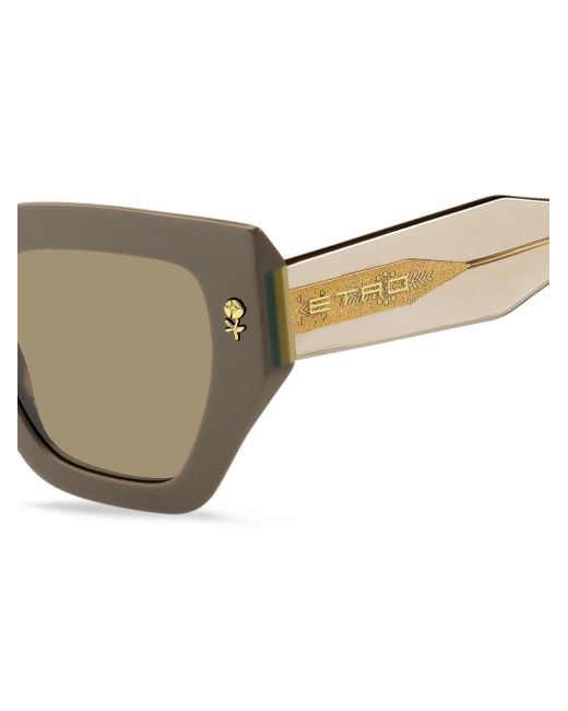 Etro Brown Mania Square-frame Sunglasses