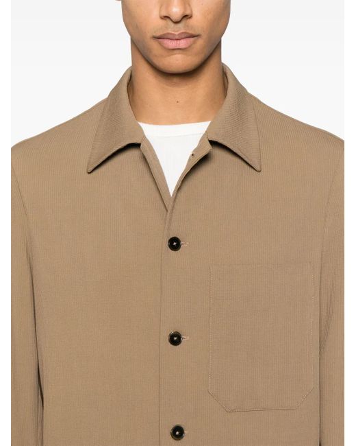 メンズ Barena Cedrone Folco オーバーシャツ Natural