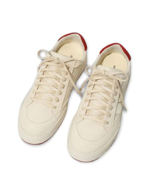Osklen White Ag Canvas Sneakers