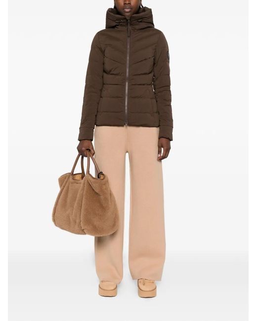 Canada Goose Brown Doudoune Claire À Capuche