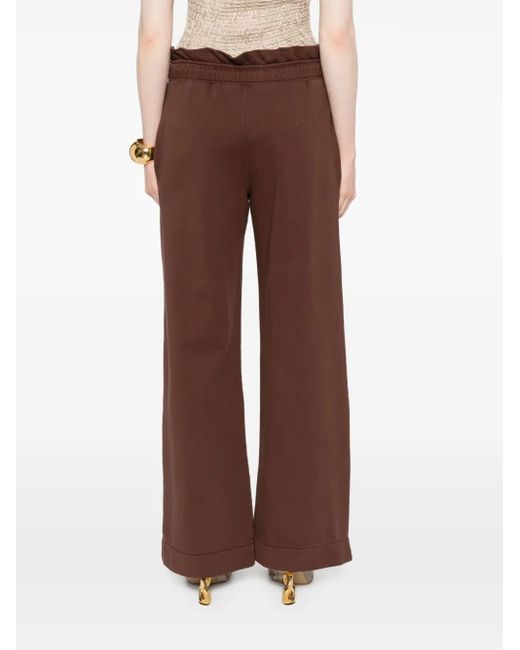 J.W. Anderson ギャザーウエスト トラックパンツ Brown