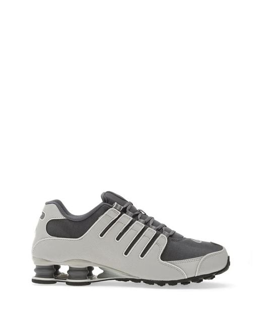 Nike White Baskets Shox Nz for men