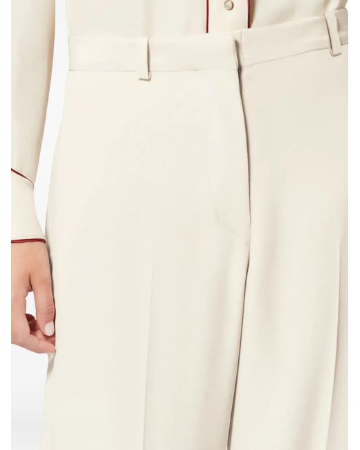 Pantalones Noanda Con Cinturón Isabel Marant de color White