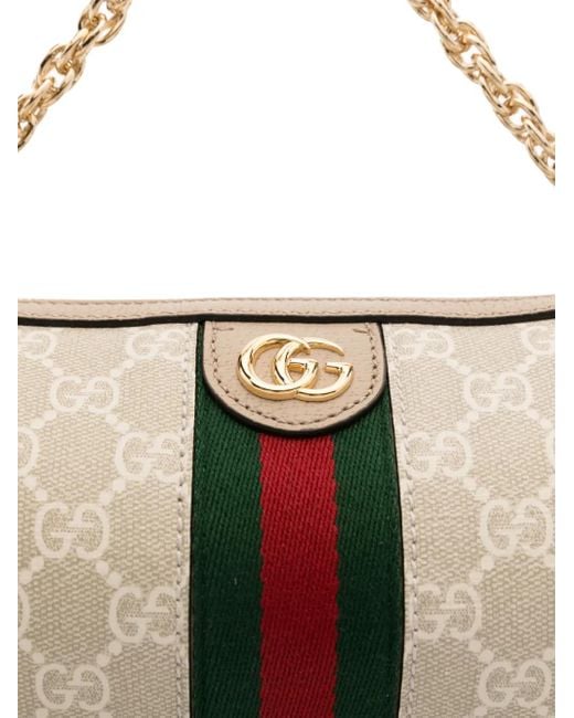 Gucci Ophidia Kleine Schoudertas in het Natural