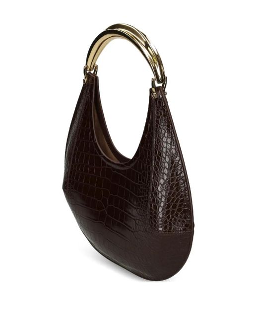 Elisabetta Franchi Black Mittelgroßer Tote Bag mit Schmuckgriff