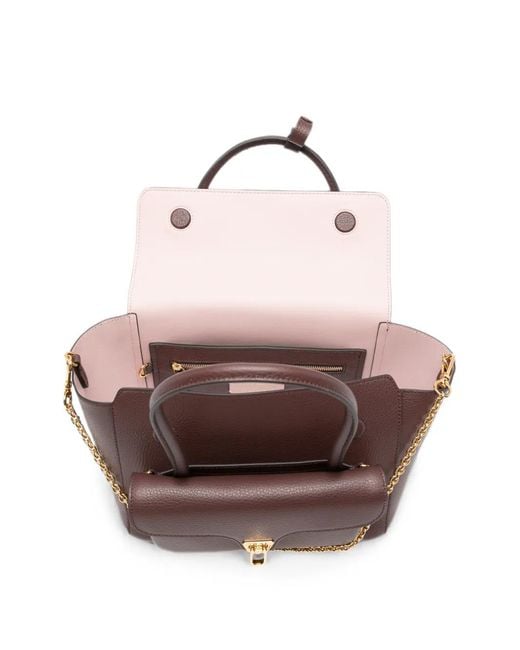 Coccinelle Brown Leather Tote Bag