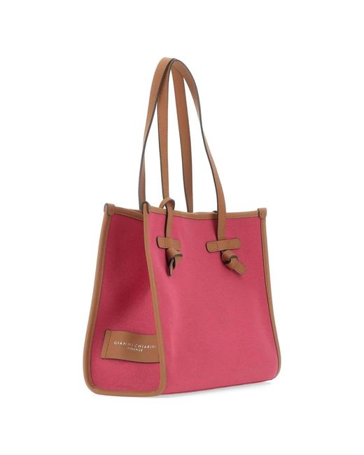 Gianni Chiarini Pink Marcella Tote Bag