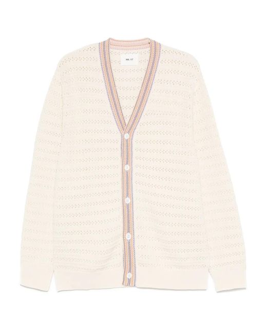 NN07 Natural Josh Cardigan for men