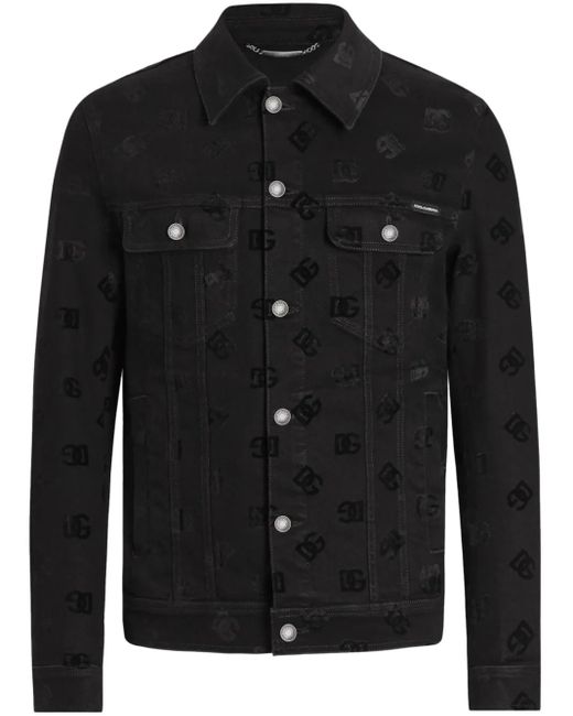 メンズ Dolce & Gabbana デニムジャケット Black