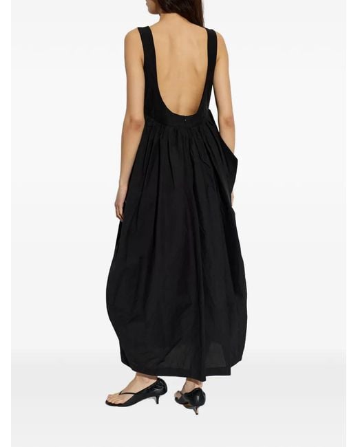 Rohe Black V-Neck Maxi Dress