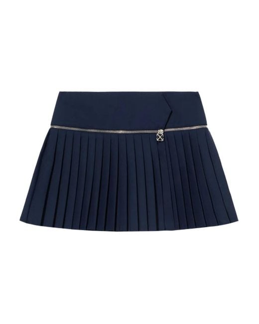 Off-White c/o Virgil Abloh Blue Skirts