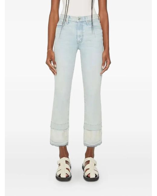Vaqueros estilo capri Mother de color Blue