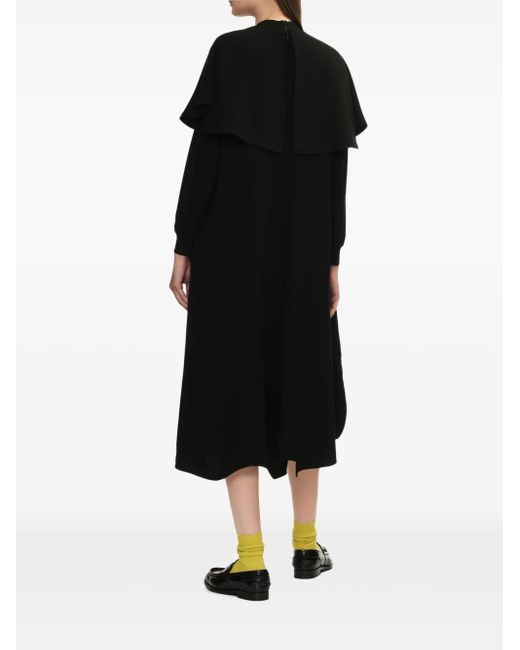 Enfold Black Kleid Mit Langen Ärmeln