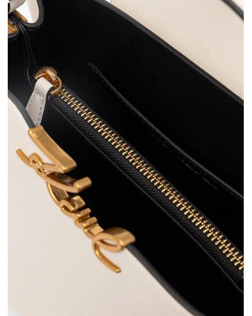 Karl Lagerfeld Metallic Logo Top-Handle Tote Bag