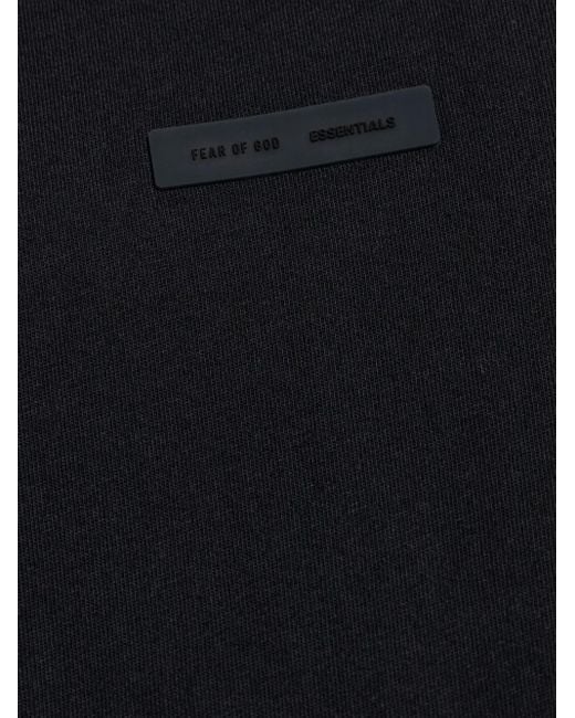 Fear Of God Black Logo-Detail Tank Top for men
