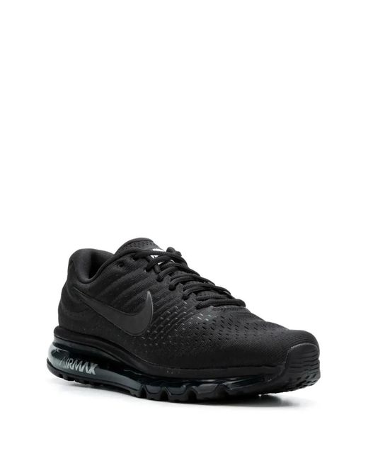 Nike Black Air Max 2017 "Triple" Sneakers