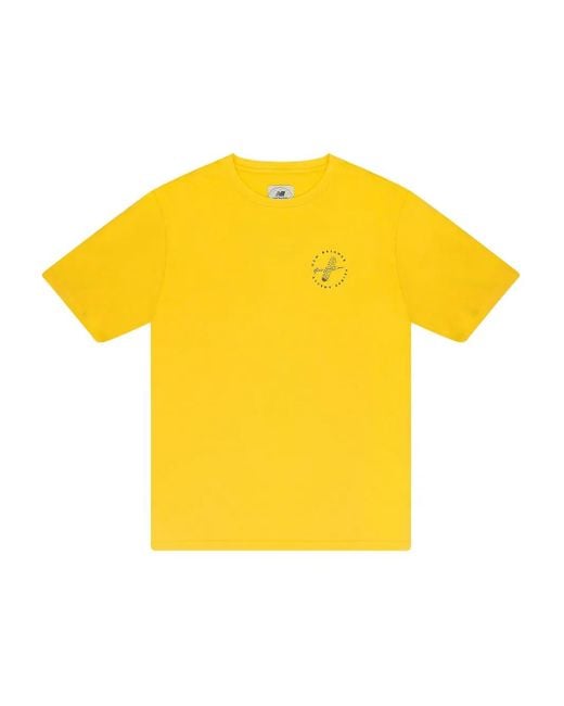 Aimé Leon Dore X New Balance T-Shirt mit Logo in Yellow für Herren