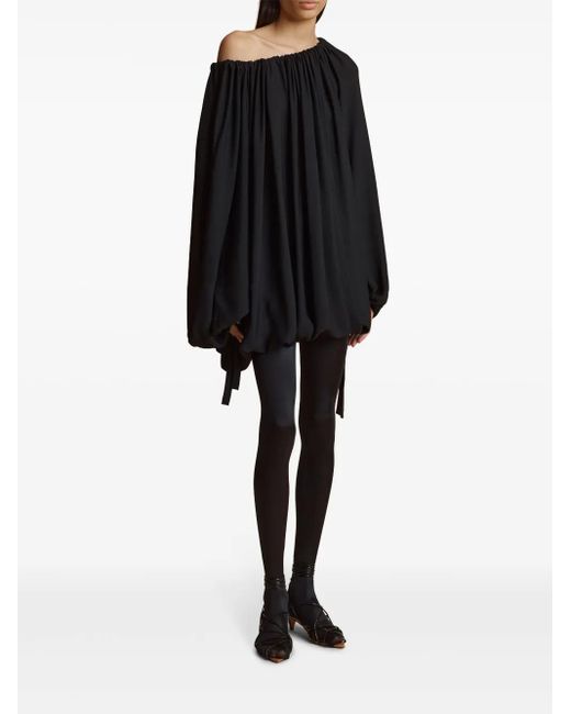 Khaite Black Nash Blouse
