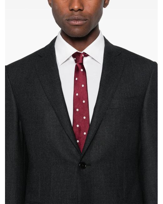 Corneliani Pak Met Enkele Rij Knopen in het Black voor heren