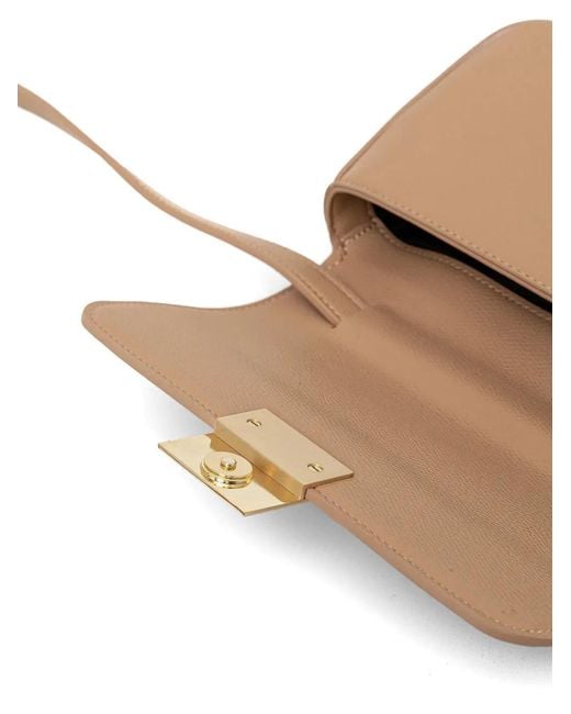 Borsa Mini Con Logo di ARMANI EXCHANGE in Natural