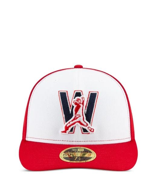 KTZ Red 59Fifty Washington Nationals 2020 Fitted Cap for men